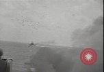Image of planes on deck Pacific Ocean, 1945, second 38 stock footage video 65675074717