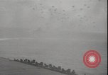 Image of planes on deck Pacific Ocean, 1945, second 59 stock footage video 65675074717