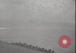 Image of planes on deck Pacific Ocean, 1945, second 60 stock footage video 65675074717