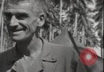 Image of Lieutenant Colonel Evan Carlson Guadalcanal Solomon Islands, 1942, second 46 stock footage video 65675074728