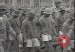 Image of Japanese prisoners of war Guadalcanal Solomon Islands, 1942, second 52 stock footage video 65675074729
