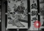 Image of Japanese kabuki dance performers Japan, 1939, second 24 stock footage video 65675074742