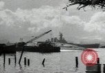 Image of USS North Carolina BB-55 Oahu Hawaii USA, 1942, second 12 stock footage video 65675074757