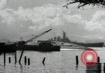 Image of USS North Carolina BB-55 Oahu Hawaii USA, 1942, second 21 stock footage video 65675074757
