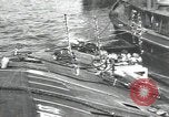 Standbild USS Oklahoma BB-37 Oahu Hawaii USA, 1942, aus Sekunde 1 historischem Filmmaterial Videoclip 65675074758