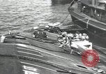 Standbild USS Oklahoma BB-37 Oahu Hawaii USA, 1942, aus Sekunde 7 historischem Filmmaterial Videoclip 65675074758