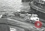 Standbild USS Oklahoma BB-37 Oahu Hawaii USA, 1942, aus Sekunde 10 historischem Filmmaterial Videoclip 65675074758