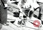 Standbild USS Oklahoma BB-37 Oahu Hawaii USA, 1942, aus Sekunde 53 historischem Filmmaterial Videoclip 65675074758
