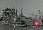 Standbild USA Kriegsschiff Oahu Hawaii USA, 1943, aus Sekunde 14 historischem Filmmaterial Videoclip 65675074764