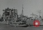 Standbild USA Kriegsschiff Oahu Hawaii USA, 1943, aus Sekunde 18 historischem Filmmaterial Videoclip 65675074764