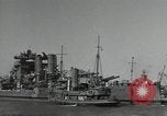 Standbild USA Kriegsschiff Oahu Hawaii USA, 1943, aus Sekunde 26 historischem Filmmaterial Videoclip 65675074764