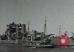 Standbild USA Kriegsschiff Oahu Hawaii USA, 1943, aus Sekunde 33 historischem Filmmaterial Videoclip 65675074764