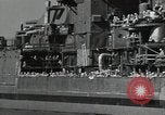 Standbild USA Kriegsschiff Oahu Hawaii USA, 1943, aus Sekunde 61 historischem Filmmaterial Videoclip 65675074764
