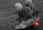 Standbild Angriff Transport Kwajalein Insel Inseln Marshall, 1948, aus Sekunde 28 historischem Filmmaterial Videoclip 65675074766