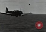 Image of USS Enterprise (CV-6) Pacific Ocean, 1942, second 37 stock footage video 65675074774
