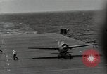 Image of USS Enterprise (CV-6) Pacific Ocean, 1942, second 54 stock footage video 65675074774