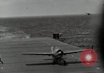 Image of USS Enterprise (CV-6) Pacific Ocean, 1942, second 55 stock footage video 65675074774