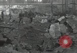Standbild Ruinen der IG Farben Krieg Anlage Ebenhausen Deutschland, 1945, aus Sekunde 9 historischem Filmmaterial Videoclip 65675074778