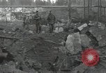 Standbild Ruinen der IG Farben Krieg Anlage Ebenhausen Deutschland, 1945, aus Sekunde 12 historischem Filmmaterial Videoclip 65675074778