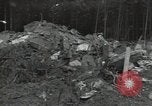 Standbild Ruinen der IG Farben Krieg Anlage Ebenhausen Deutschland, 1945, aus Sekunde 19 historischem Filmmaterial Videoclip 65675074778