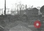 Standbild Ruinen der Fabrik Ebenhausen Krieg Anlage Ebenhausen Deutschland, 1945, aus Sekunde 10 historischem Filmmaterial Videoclip 65675074780