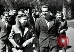Standbild litauischen Studenten Vilnius der litauischen Sozialistischen Sowjetrepublik, 1947, aus Sekunde 3 historischem Filmmaterial Videoclip 65675074792