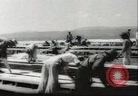 Immagine di Costruzione del centro di ricollocazione di Heart Mountain Cody Wyoming USA, 1942, secondo 56 filmato di repertorio 65675074797