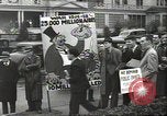 Image of Antiwar demonstration United States USA, 1936, second 9 stock footage video 65675074809