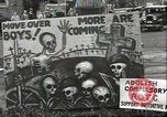 Image of Antiwar demonstration United States USA, 1936, second 13 stock footage video 65675074809