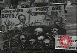 Image of Antiwar demonstration United States USA, 1936, second 14 stock footage video 65675074809