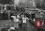 Image of Pacifist anti-war demonstrators 1930s United States USA, 1936, second 16 stock footage video 65675074810