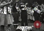 Image of Pacifist anti-war demonstrators 1930s United States USA, 1936, second 29 stock footage video 65675074810