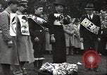 Image of Pacifist anti-war demonstrators 1930s United States USA, 1936, second 31 stock footage video 65675074810