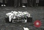 Image of Pacifist anti-war demonstrators 1930s United States USA, 1936, second 37 stock footage video 65675074810