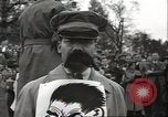 Image of Pacifist anti-war demonstrators 1930s United States USA, 1936, second 49 stock footage video 65675074810