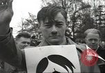 Image of Pacifist anti-war demonstrators 1930s United States USA, 1936, second 52 stock footage video 65675074810