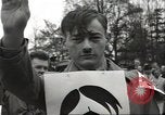 Image of Pacifist anti-war demonstrators 1930s United States USA, 1936, second 53 stock footage video 65675074810
