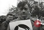 Image of Pacifist anti-war demonstrators 1930s United States USA, 1936, second 56 stock footage video 65675074810