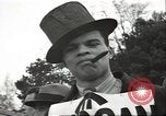 Image of Pacifist anti-war demonstrators 1930s United States USA, 1936, second 58 stock footage video 65675074810