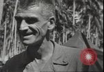 Image of Colonel Evans Carlson Guadalcanal Solomon Islands, 1942, second 47 stock footage video 65675074833