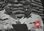 Image of American Marine Corps Officers Guadalcanal Solomon Islands, 1942, second 24 stock footage video 65675074836