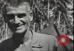 Image of Colonel Evans Carlson Guadalcanal Solomon Islands, 1942, second 29 stock footage video 65675074839