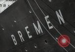 Standbild deutscher Liner Bremen New York United States USA, 1938, aus Sekunde 29 historischem Filmmaterial Videoclip 65675074847