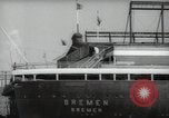 Standbild deutscher Liner Bremen New York United States USA, 1938, aus Sekunde 50 historischem Filmmaterial Videoclip 65675074847