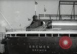 Standbild deutscher Liner Bremen New York United States USA, 1938, aus Sekunde 52 historischem Filmmaterial Videoclip 65675074847