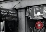 Image of Syrian stores in Little Syria New York City USA, 1939, second 12 stock footage video 65675074859