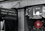 Image of Syrian stores in Little Syria New York City USA, 1939, second 14 stock footage video 65675074859