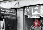 Image of Syrian stores in Little Syria New York City USA, 1939, second 16 stock footage video 65675074859
