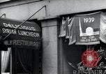 Image of Syrian stores in Little Syria New York City USA, 1939, second 18 stock footage video 65675074859