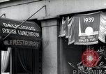 Image of Syrian stores in Little Syria New York City USA, 1939, second 23 stock footage video 65675074859